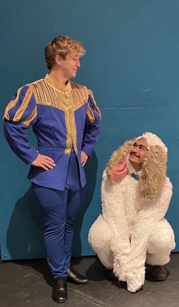 (From left to right) Prince Oliver, played by Corbin Molina, and Frump, played by Cubias.