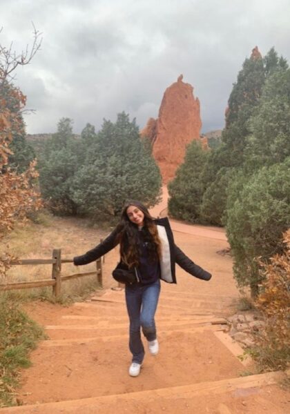 Torres at the Garden of the Gods