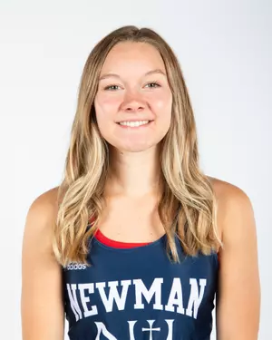 Lucy Cheatum is a member of the women's cross country team at Newman University.