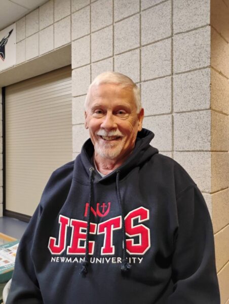 Eckberg '76 attends every home Newman basketball game he possibly can.