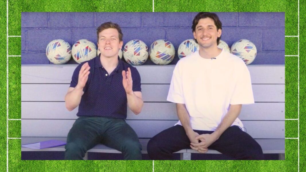 (From left to right) Schafer and Romano