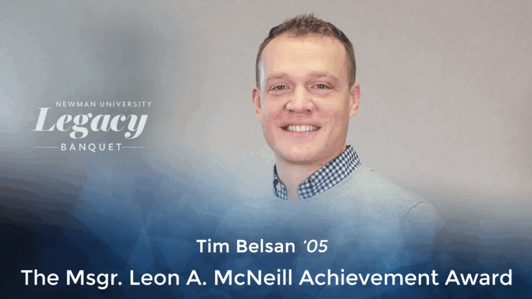 TIm Belsan Wins Alumni Award