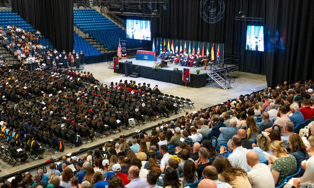 Newman University's 108th Commencement Ceremony was held at Park City Arena