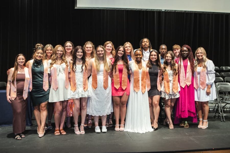 School of Healthcare Professions Pinning