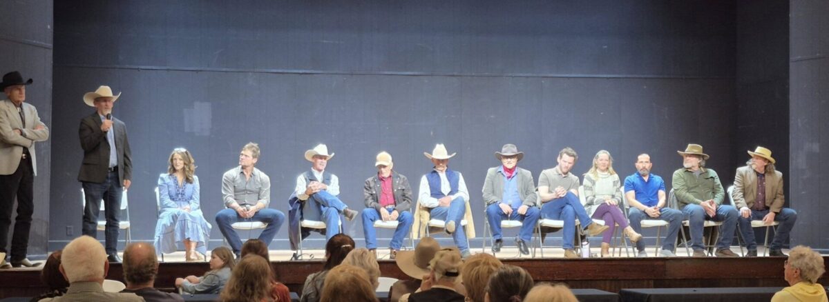 A meet and greet with the cast of "Sod & Stubble" was held at a showing in Downs, Kansas.
