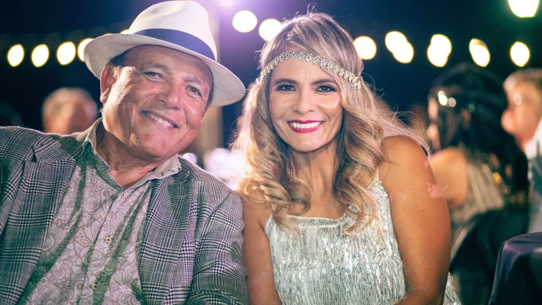 Guests smile into the evening at Newman's biggest fundraiser of the year.