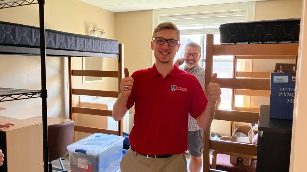 Seminarians on move-in day at St. Joseph's House of Formation. (Courtesy photos: Daniel Hayden)