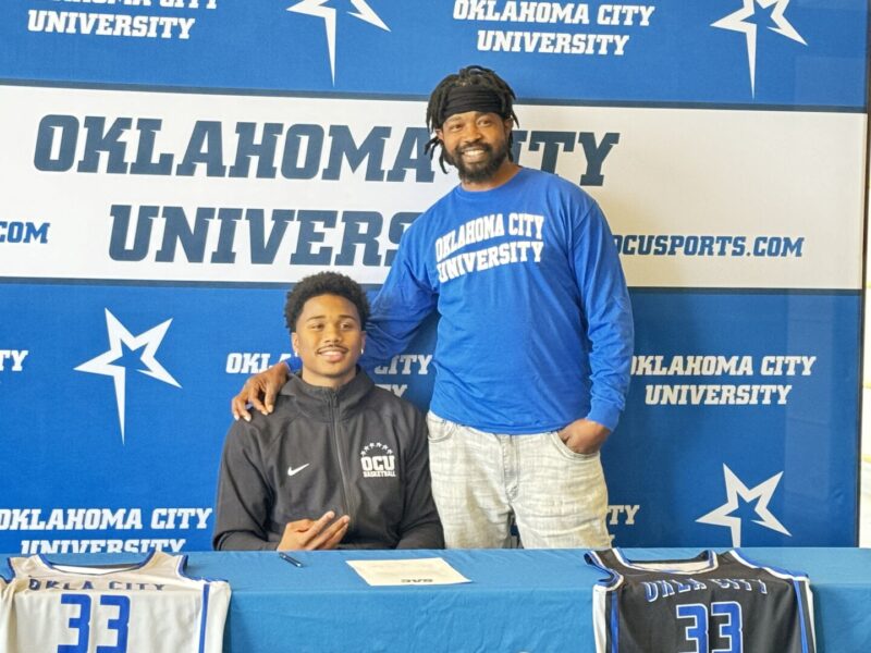 Wilson during his OCU signing day