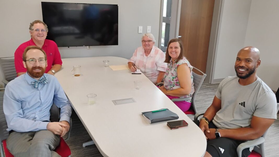 Several spiritual companions met to prepare for a prayerful semester in August.