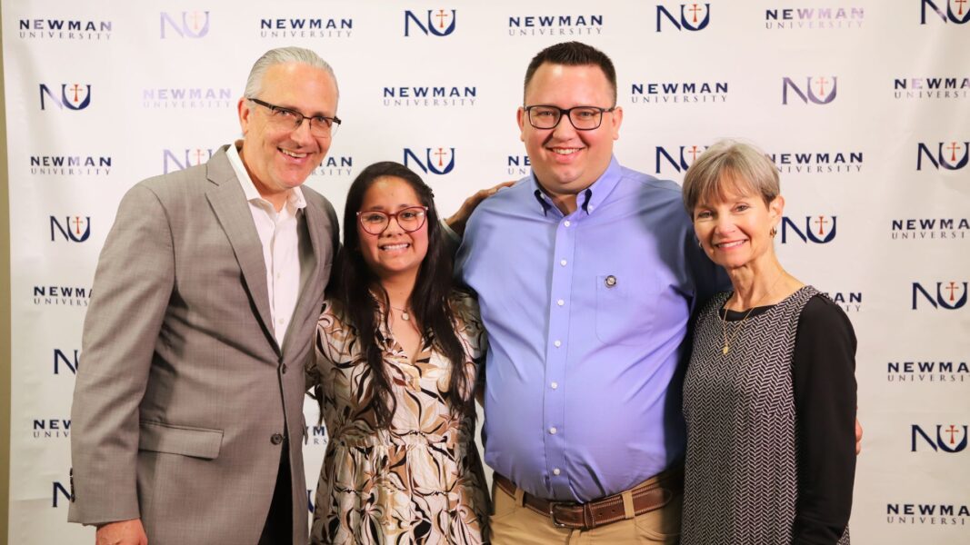(From left to right) Dave, Leslie, Cody and Annette Saunders