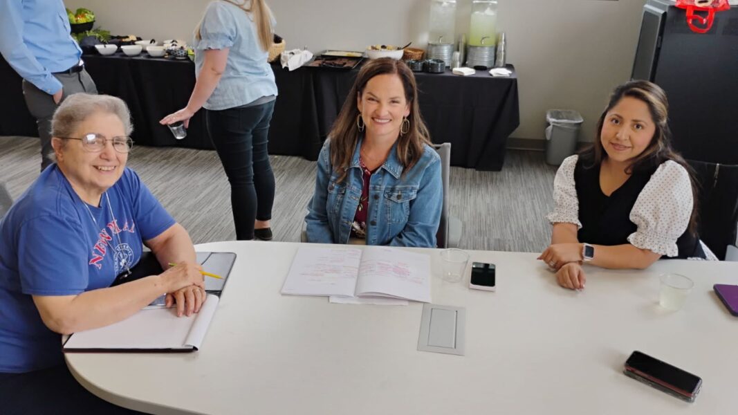 Several spiritual companions met to prepare for a prayerful semester in August.