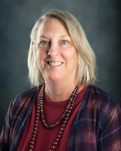 Monica Franz, archivist at Newman