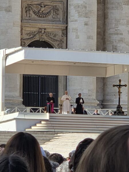Pope Leo XIV (center) declared St. Newman a Doctor of the Church on Nov. 1, 2025.