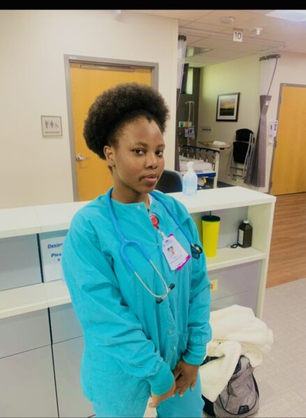 Bahati is a nursing student at Newman University.