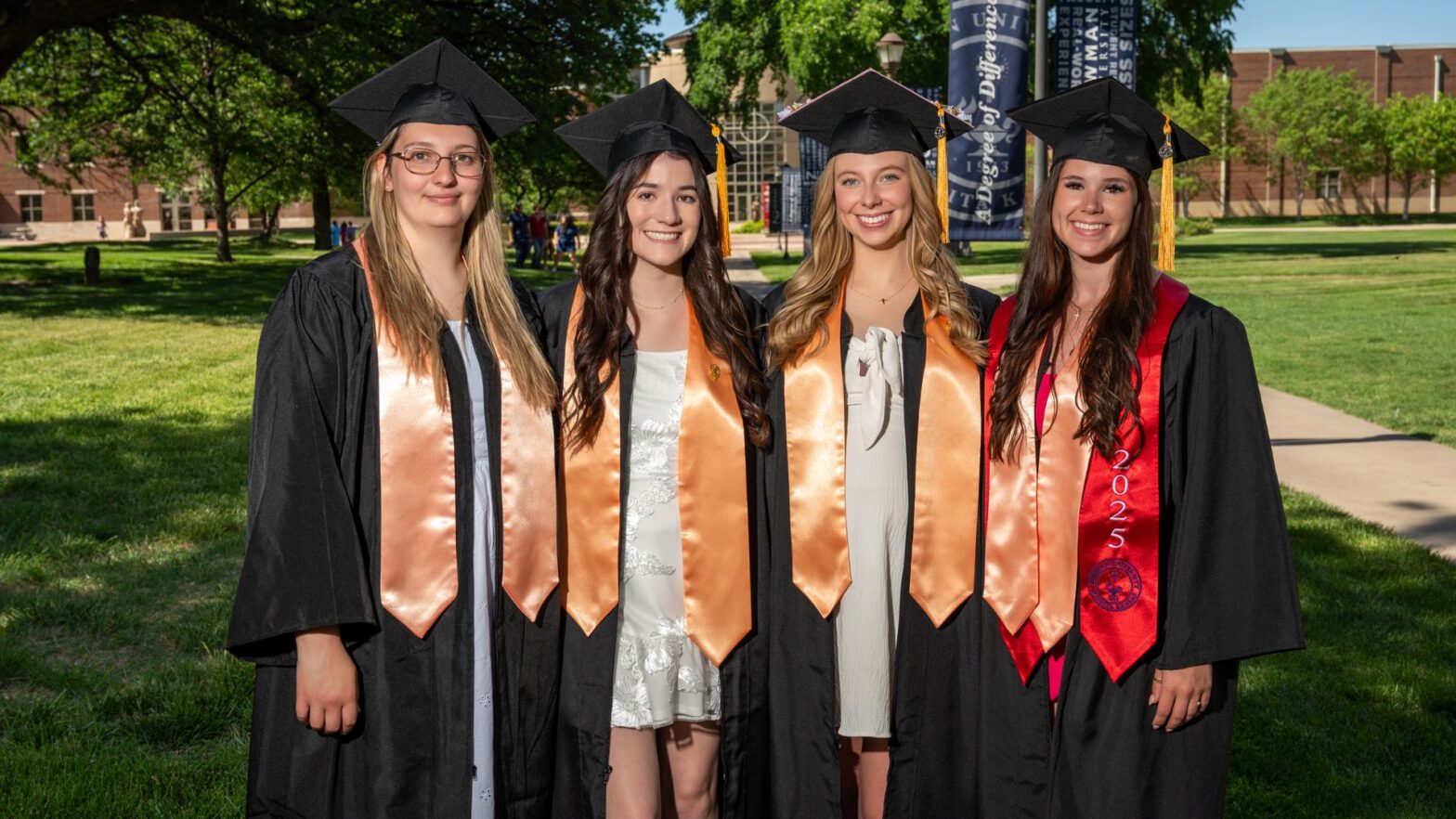 Nursing graduates '25: Jaden Schaefer (far right)