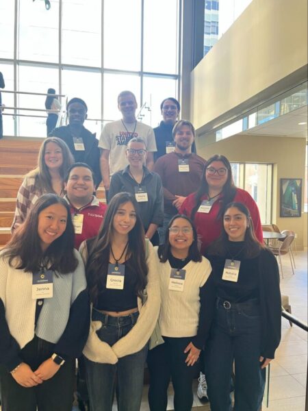 Sixteen Newman students attended the Kansas Leadership Center's workshop on Nov. 7.
