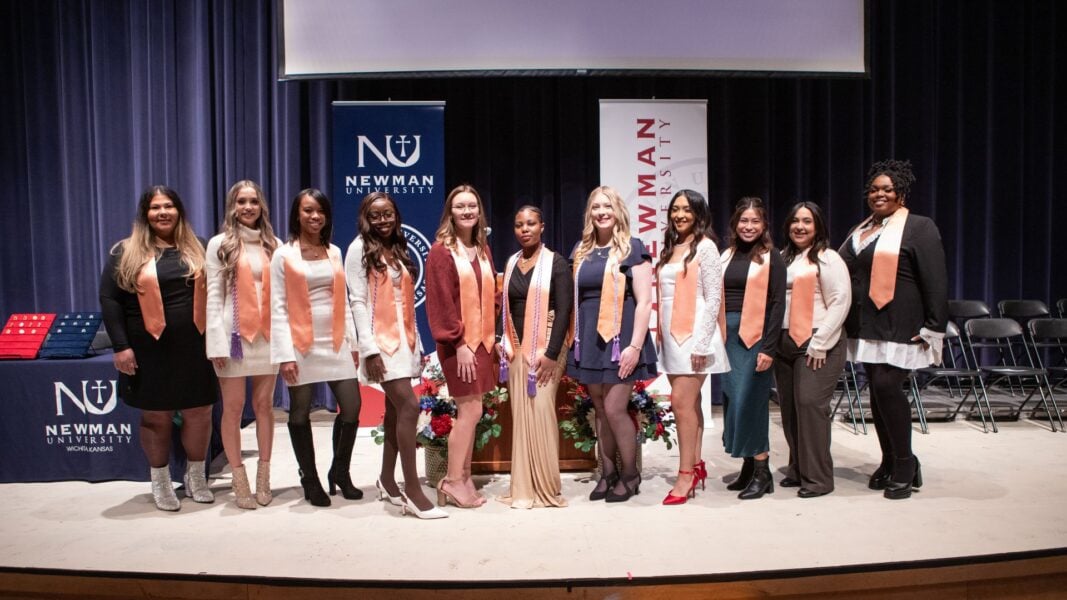 2025 nursing graduates of Newman University
