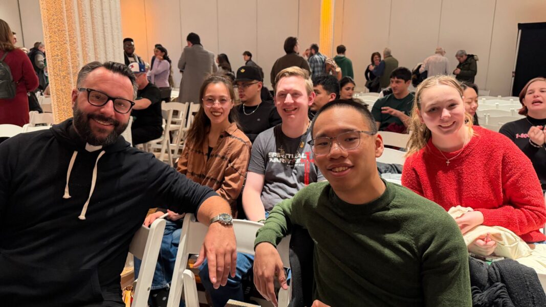 Students traveled to New York City in February.