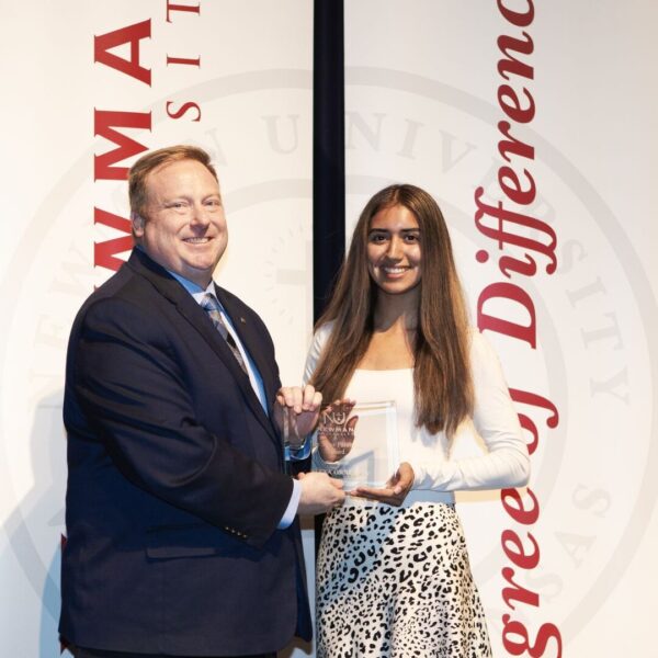 Ornelas receives the Steve Palubicki Award.