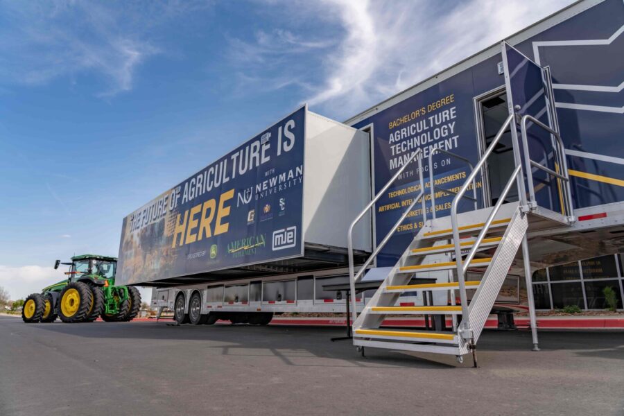 Newman University's mobile ag lab
