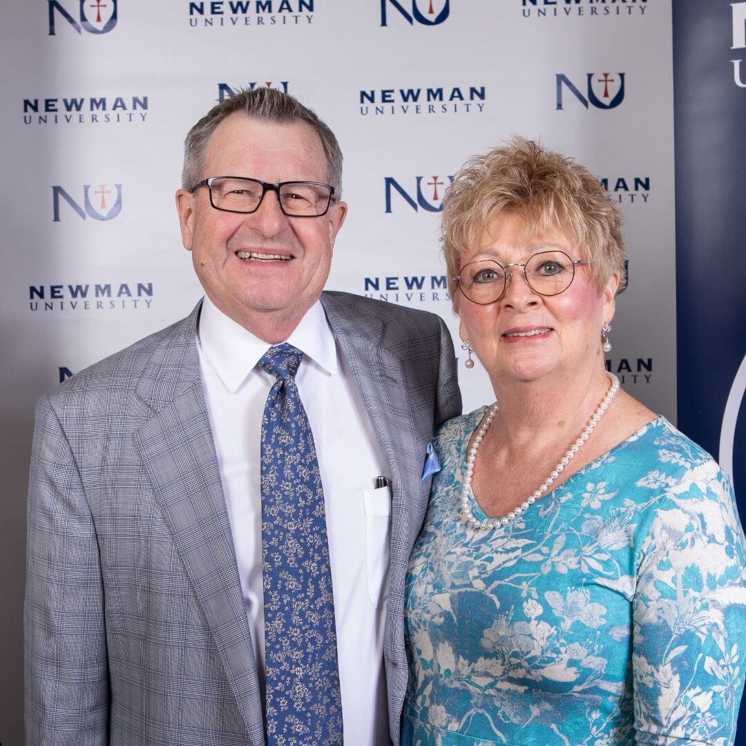 Borho with his wife, Glenna