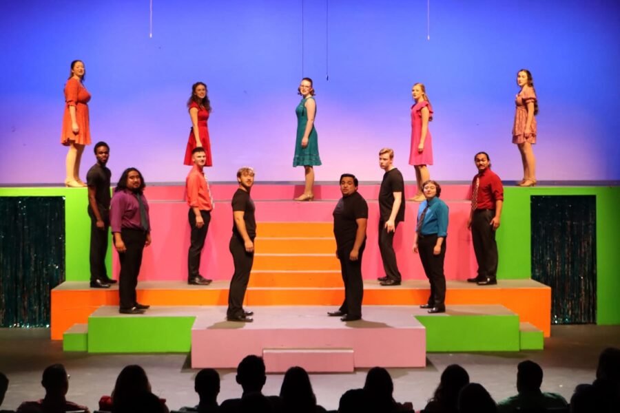 Lindsted produced the lighting in the Family Reunion Spring Show, May 2025.