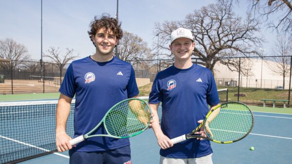 Newman men's tennis (Courtesy photo: Richard Rico)