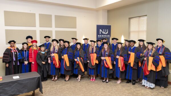The Newman University Doctor of Nurse Anesthesia Practice class of 2026.