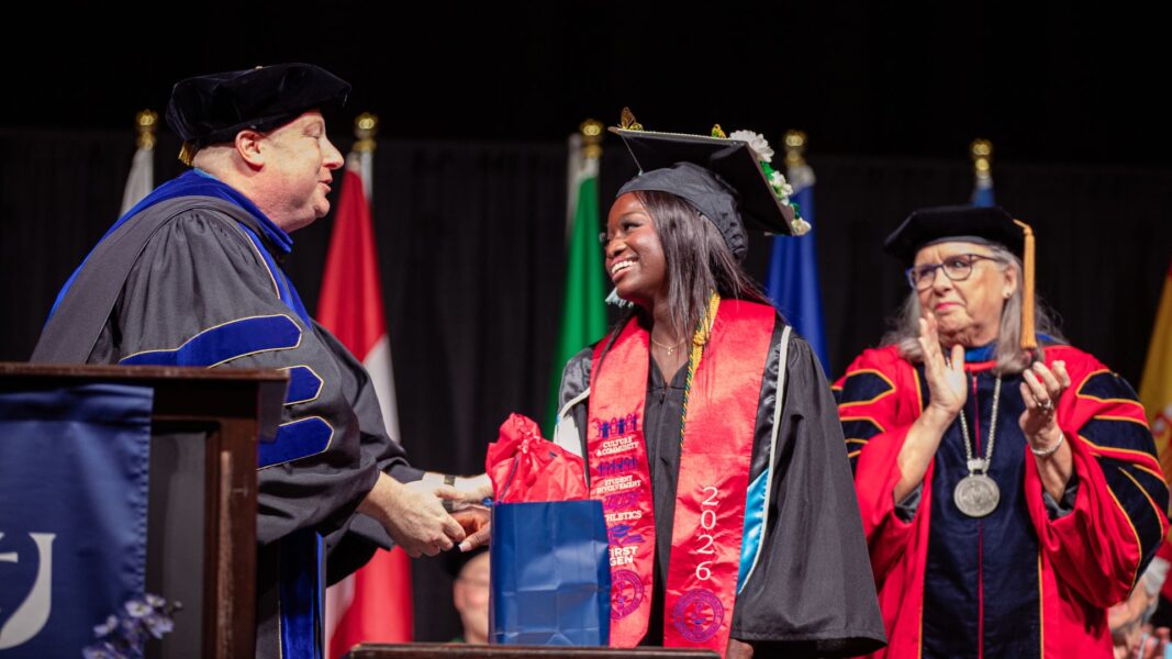 Smith won the 2026 Leona J. Ablah Award.