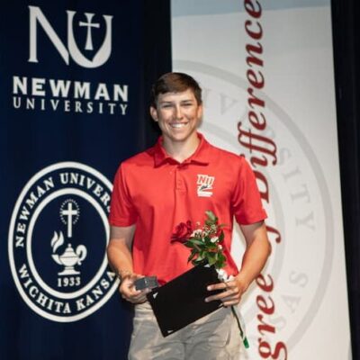 Munn received the 2024 St. Catherine's Medal during the Academic Awards ceremony.