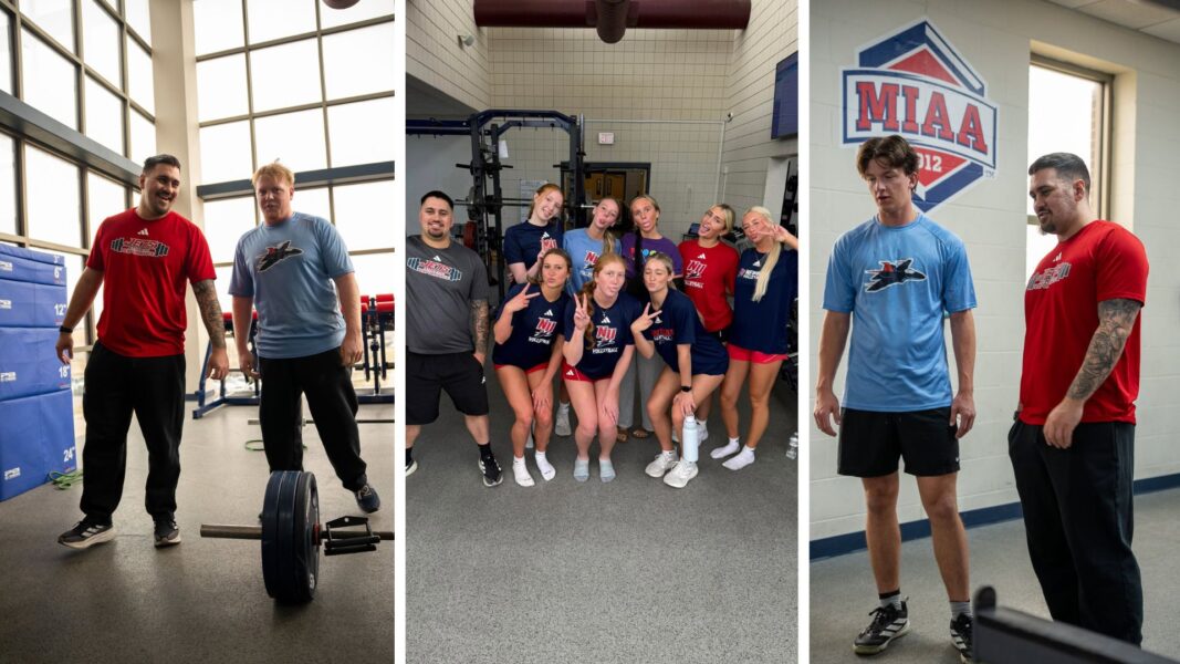 Akao trains student-athletes at Newman University.