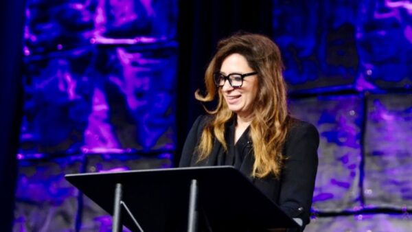 Dr. Collier at a speaking event (Courtesy photo)